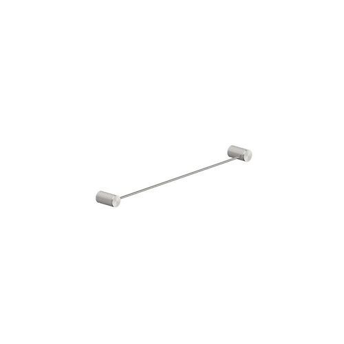 Opal Single Towel Rail 600mm Brushed Nickel