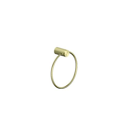 Opal Towel Ring Brushed Gold