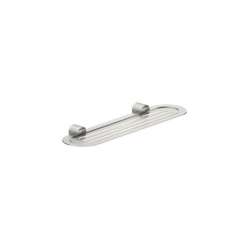 Opal Metal Shower Shelf Brushed Nickel