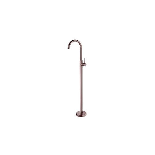 Mecca Freestanding Bath Mixer Brushed Bronze