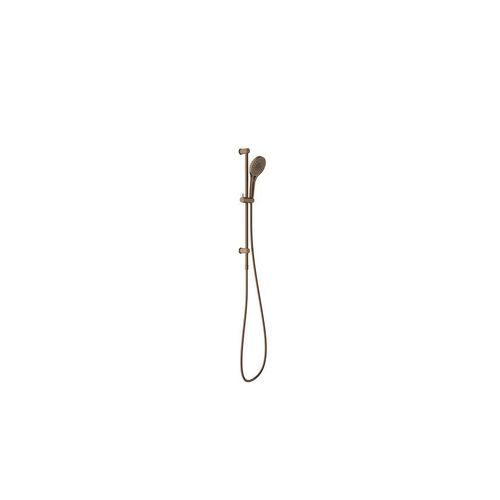 Opal Shower Rail Brushed Bronze