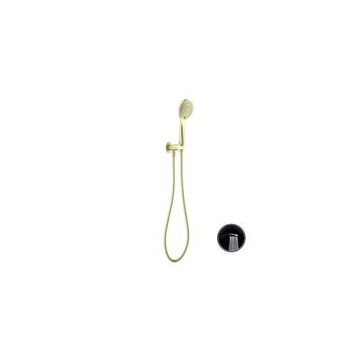Opal Shower On Bracket With Air Shower Brushed Gold