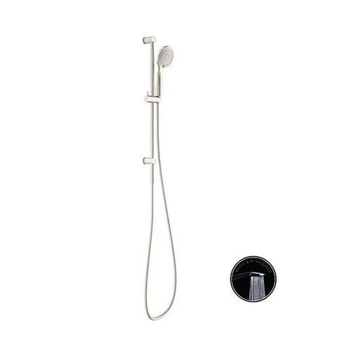 Opal Shower Rail With Air Shower Brushed Nickel