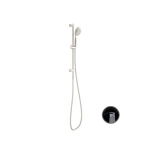 Opal Shower Rail With Air Shower Brushed Nickel
