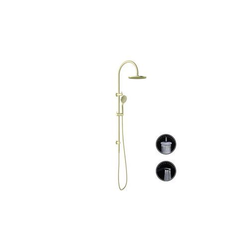 Opal Twin Shower With Air Shower Brushed Gold