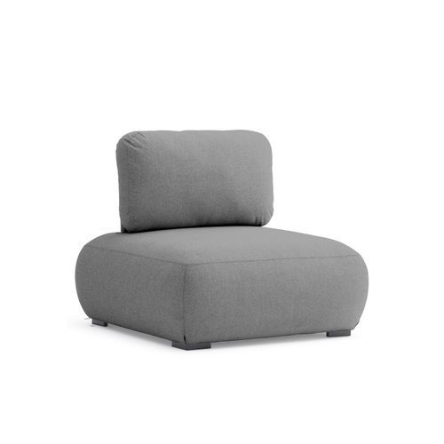 Ora One Seater Outdoor Lounge - Charcoal