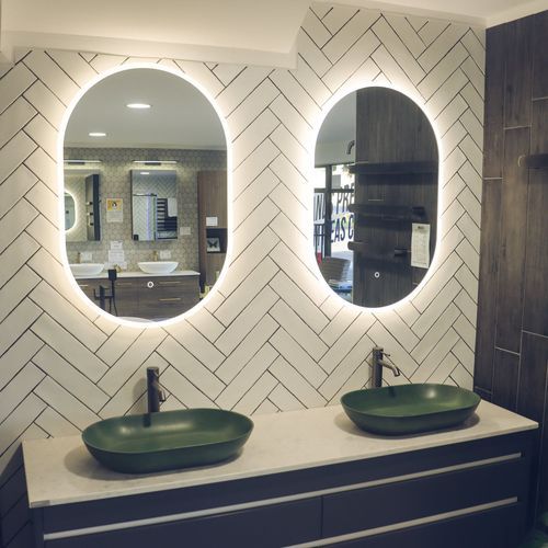 Solace Oval Led Mirror