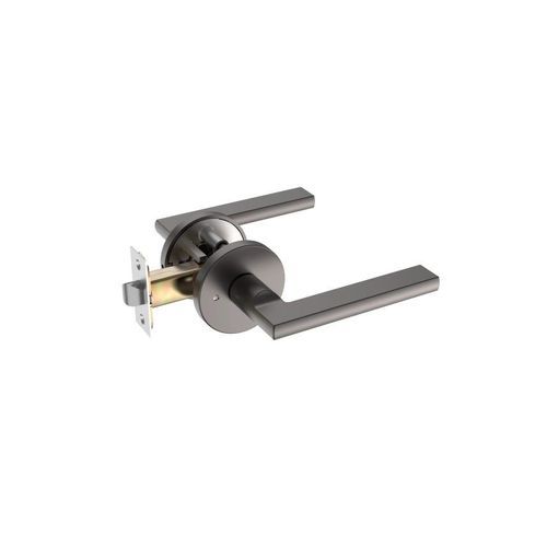 Raglan Lever Handle In Nickel Graphite
