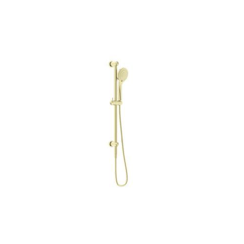 Mecca Shower Rail With Air Shower Brushed Gold