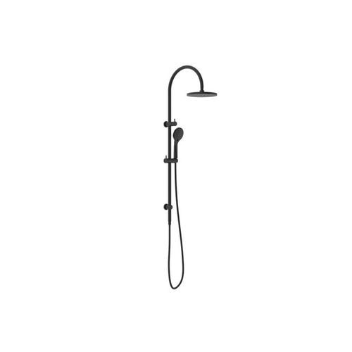 Mecca Twin Shower With Air Shower Matte Black