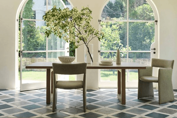 Oak Global Rectangular Dining Table