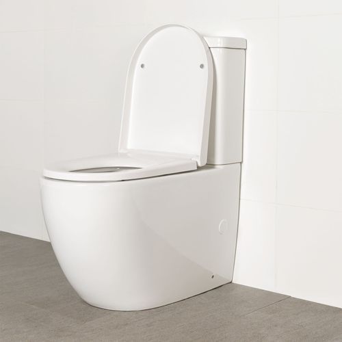Milu Crest Back-to-wall Toilet + Odourless by Expella