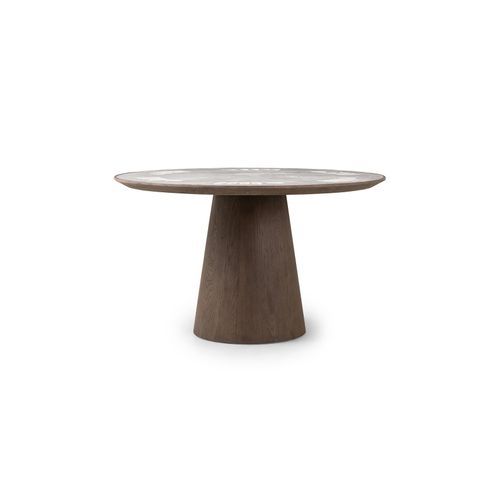 Skye Poker Table in Weathered Dark Oak