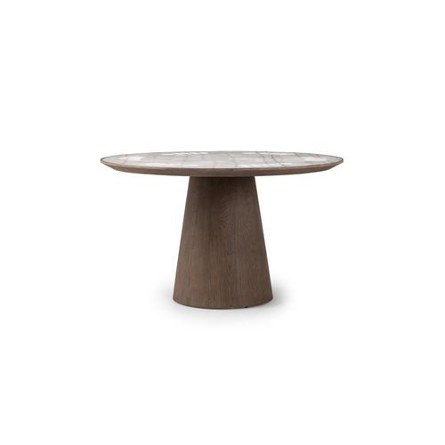 Skye Poker Table in Weathered Dark Oak