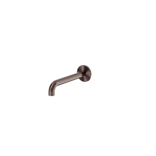 Serenity 185mm Wall Basin/Bath Set Spout only Brushed Bronze