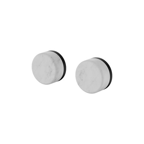 Serenity Wall Top Assembly With Carrara Handle Matte Black