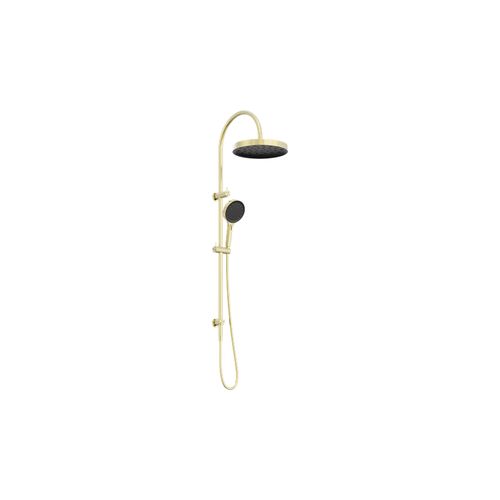 Serenity Twin Shower Brushed Gold
