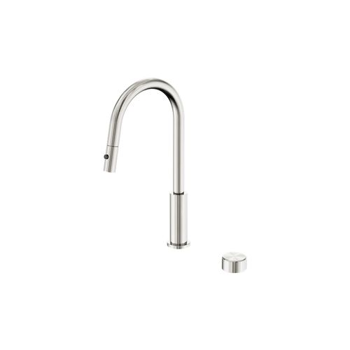Serenity pull out kitchen Set Metal Handle Brushed Nickel