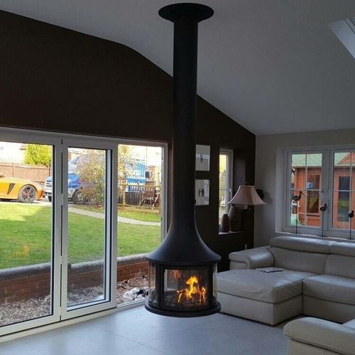 Jc Bordelet Lea 998 Suspended Fireplace