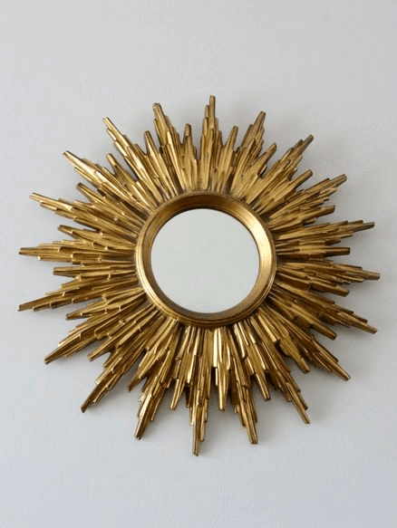 A Louis XVI Style French Sunburst Mirror