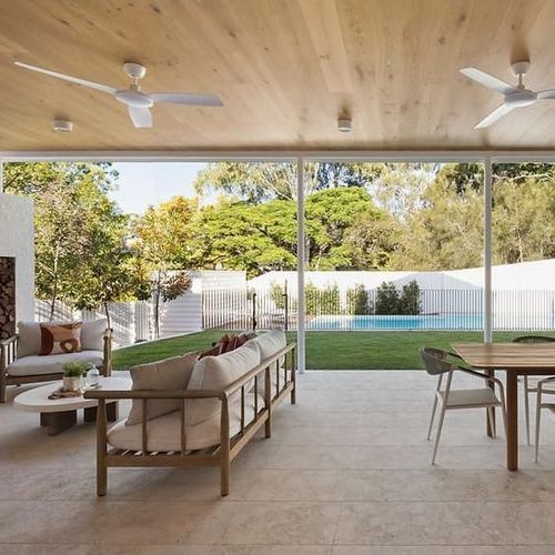 12mm Olive Limestone Tiles - Sandblasted