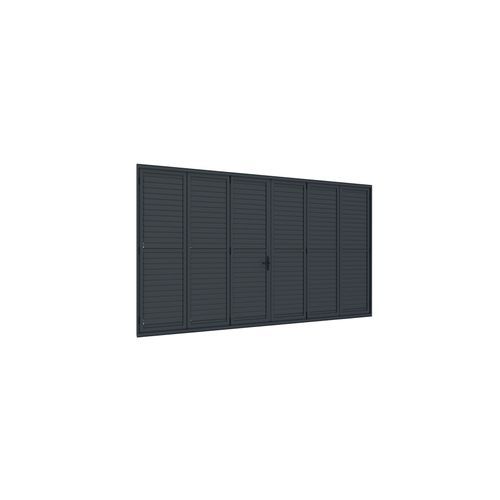 Bifold Shutter Wall For Pacific Wall Mounted Pergola