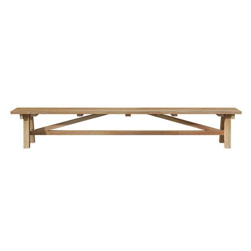 Titan Outdoor Teak Dining Bench Seat 290cm
