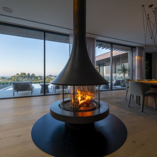 Jc Bordelet Eva 992 Suspended Fireplace