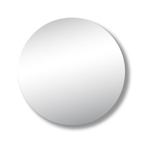 Polish Edge Round Mirror with Hidden Fittings