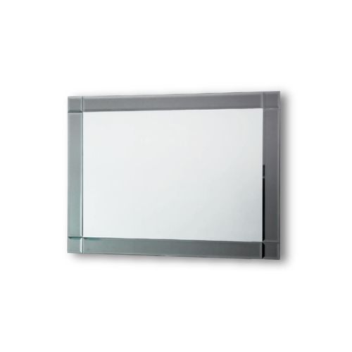Pablo Grey Tint Bevelled Edge Mirror with Hidden Fittings