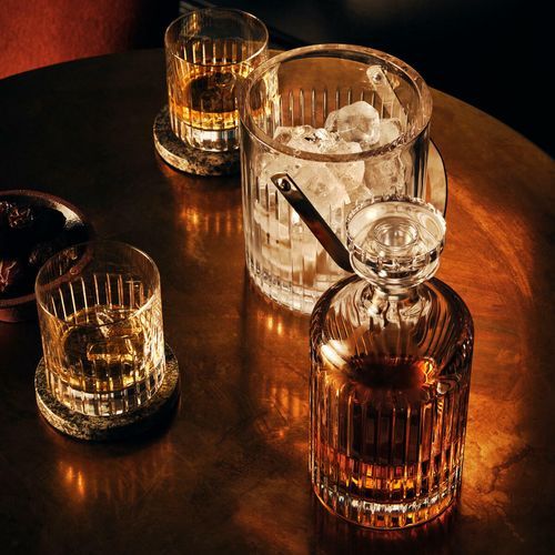 Soho Home | Roebling Cut Crystal Rocks Glass | Set 4