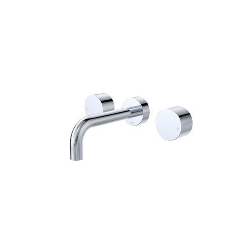 Kaya Wall Set, Round Taps, 130mm Outlet