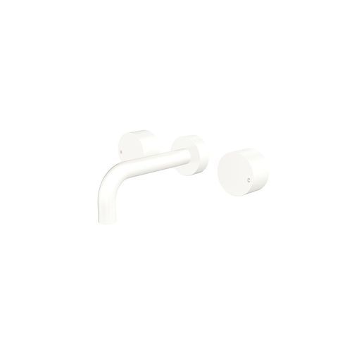 Kaya Wall Set, Round Taps, 130mm Outlet