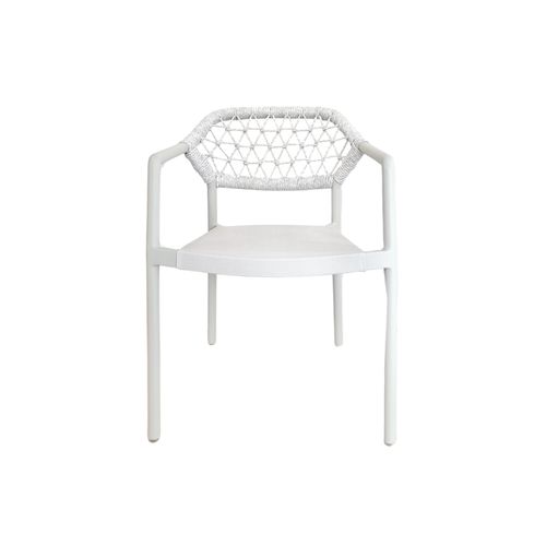 Sarah Outdoor Dining Chair - Light Grey