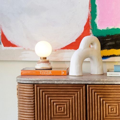 Soho Home | Lakeville Table Lamp | Pink