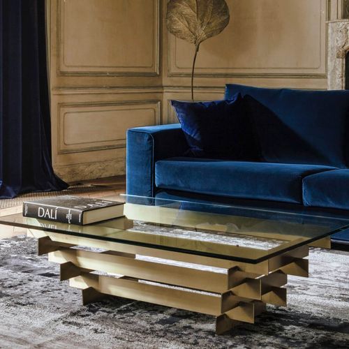 Modern Metal Coffee Table