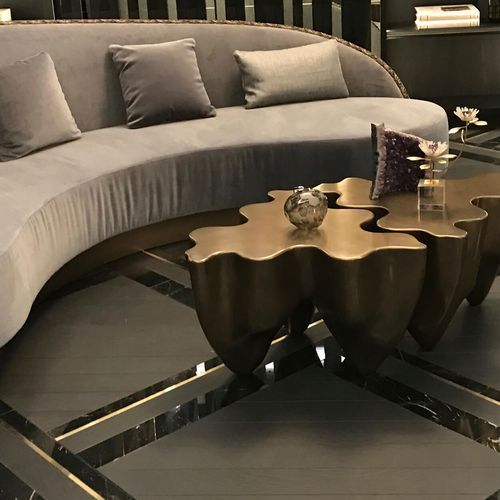Organic Metal Coffee Table