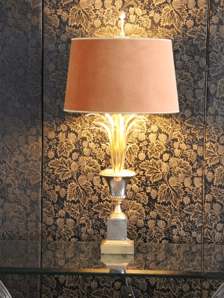 A French Wheat Sheaf Table Lamp C.1970