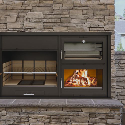 Artis Series Fusion 200  | Open Wood Fire