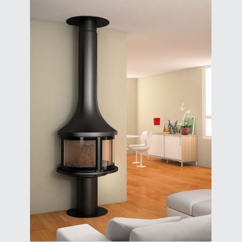 Lea Wall Mounted | Wood Fireplace