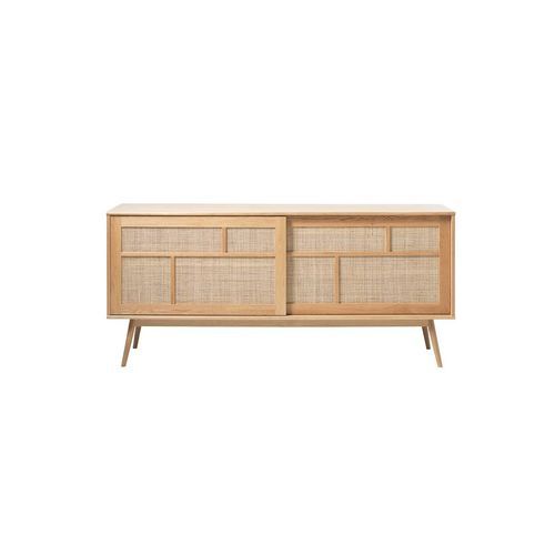 BARRALI Sideboard Buffet 180cm - Natural & Rattan