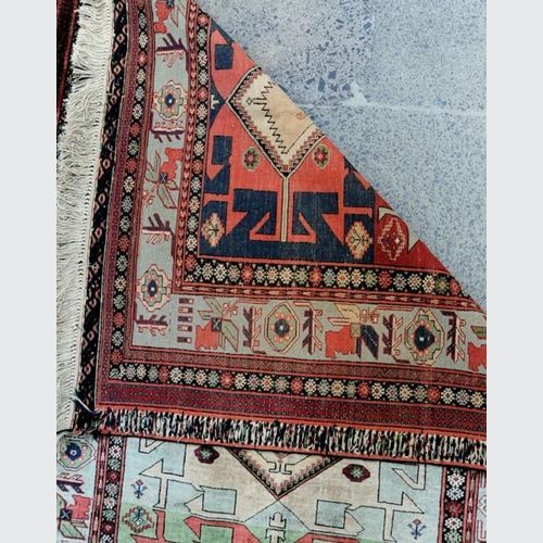 Caucasian Design Silk Rug 150x110cm