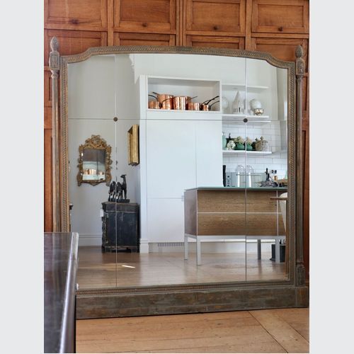 Large Louis XVI Style Sectional Mirror