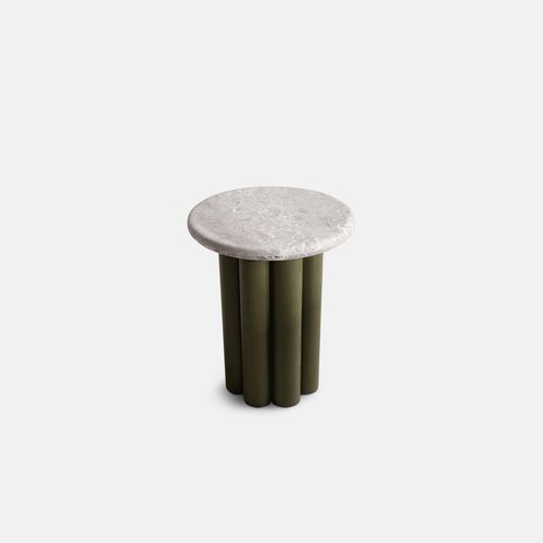 Soho Home | Radcott Side Table | Grey Emperador
