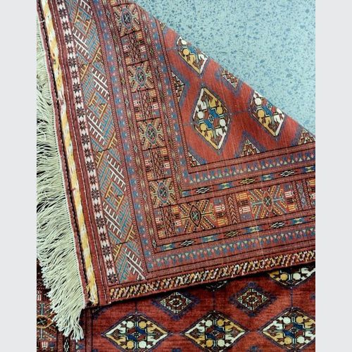 Turkoman Silk Rug 120x85cm
