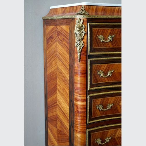 French Regence Marquetry Secretaire