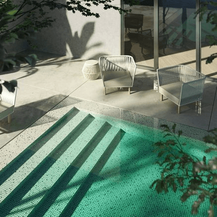 Balinese | Terrazzo Mosaics Collection by Ezarri