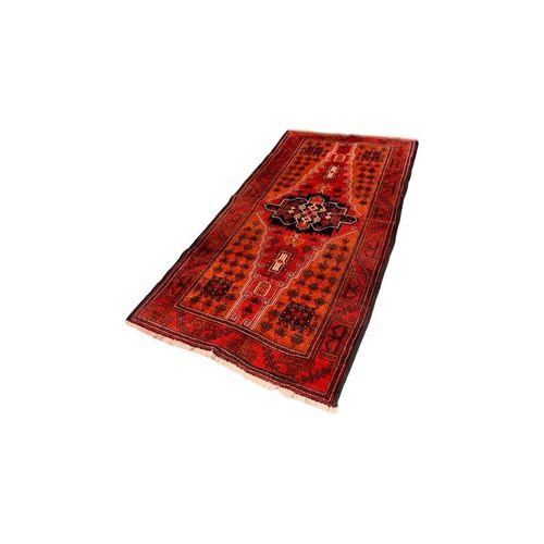 Balouch Red Medallion Rug 215x106cm