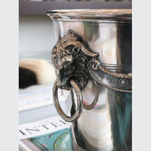 Silver Plated G.Chauve Freres Frères Cooler