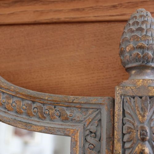 Large Louis XVI Style Sectional Mirror